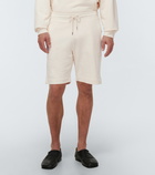 Dries Van Noten - Cotton jersey drawstring shorts