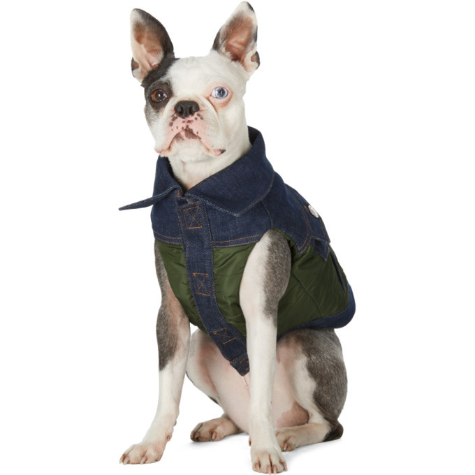 Dsquared2 Green Poldo Dog Couture Edition Vancouver Vest Dsquared2
