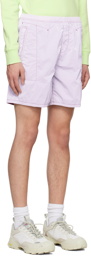 Stone Island Purple Marina Shorts