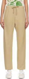 Museum of Peace & Quiet Beige Cotton Lounge Pants