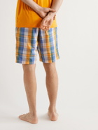 Derek Rose - Barker Checked Cotton Poplin Pyjama Shorts - Multi