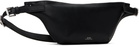A.P.C. Black Nino Medium Belt Bag