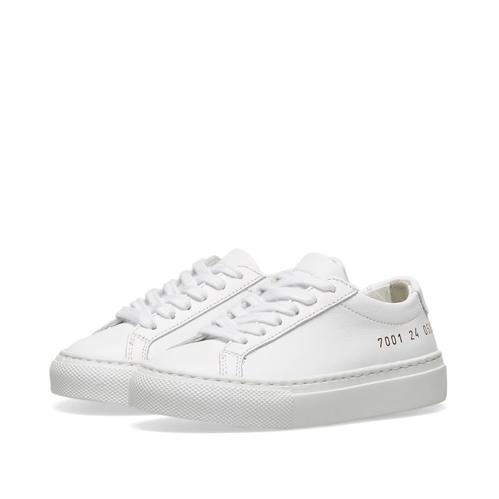 Photo: Common Projects Original Achilles Low Kid White