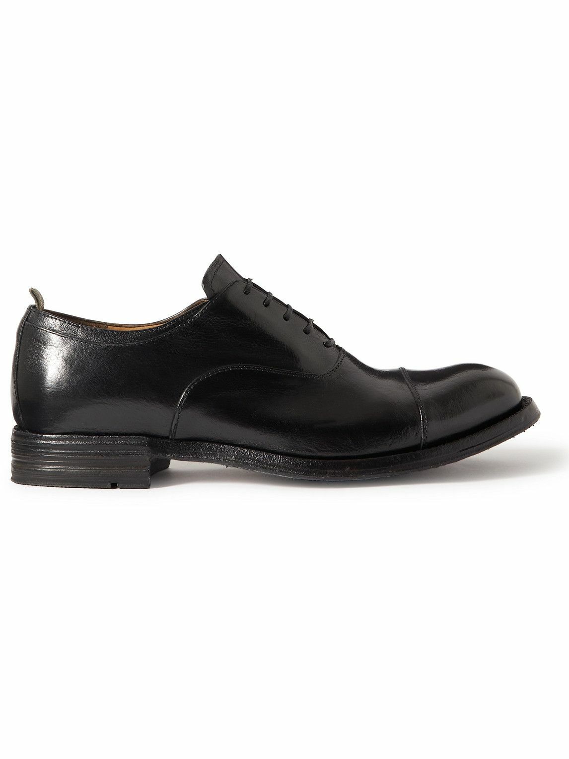 Officine Creative - Balance 006 Burnished Leather Oxford Shoes