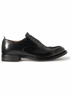 Officine Creative - Balance 006 Burnished Leather Oxford Shoes - Black