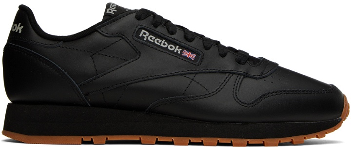 Photo: Reebok Classics Black Classic Sneakers