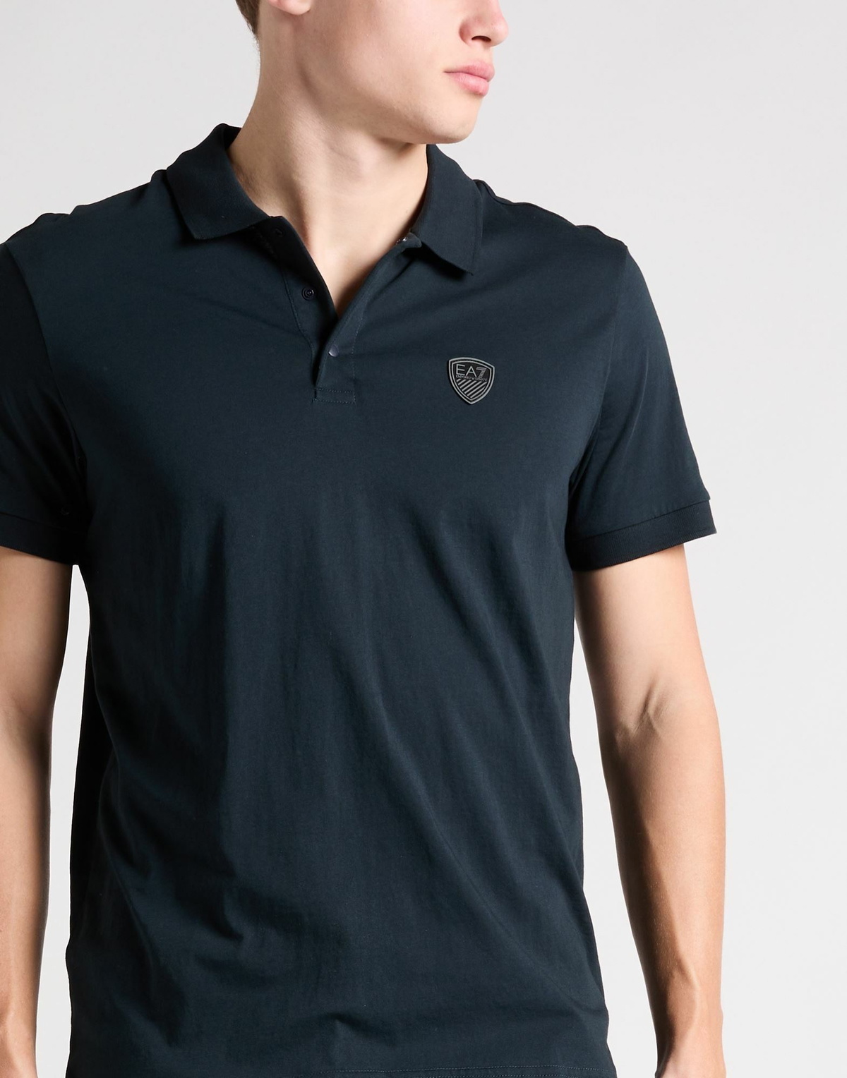 Ea7 Mens Polo shirt Midnight in Blue