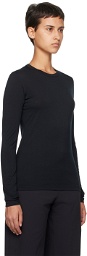 Veilance Black Frame Long Sleeve T-Shirt