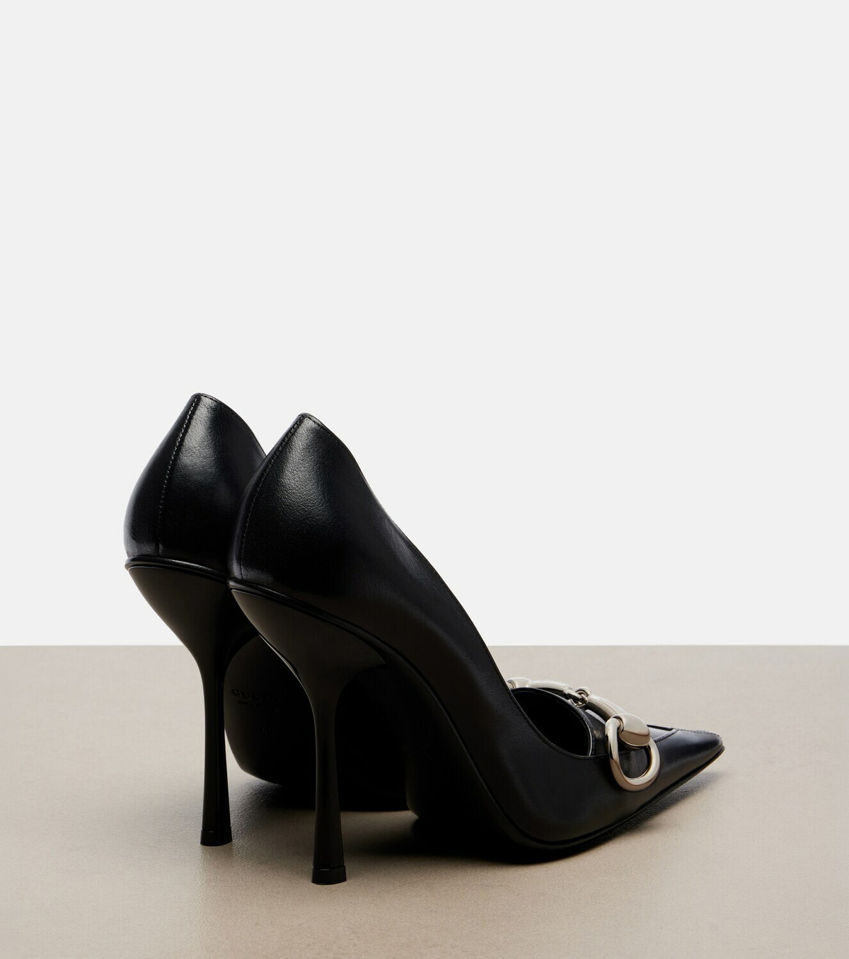 Gucci Boulevard Horsebit leather pumps
