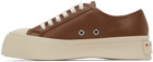 Marni SSENSE Exclusive Brown & Off-White Pablo Sneakers