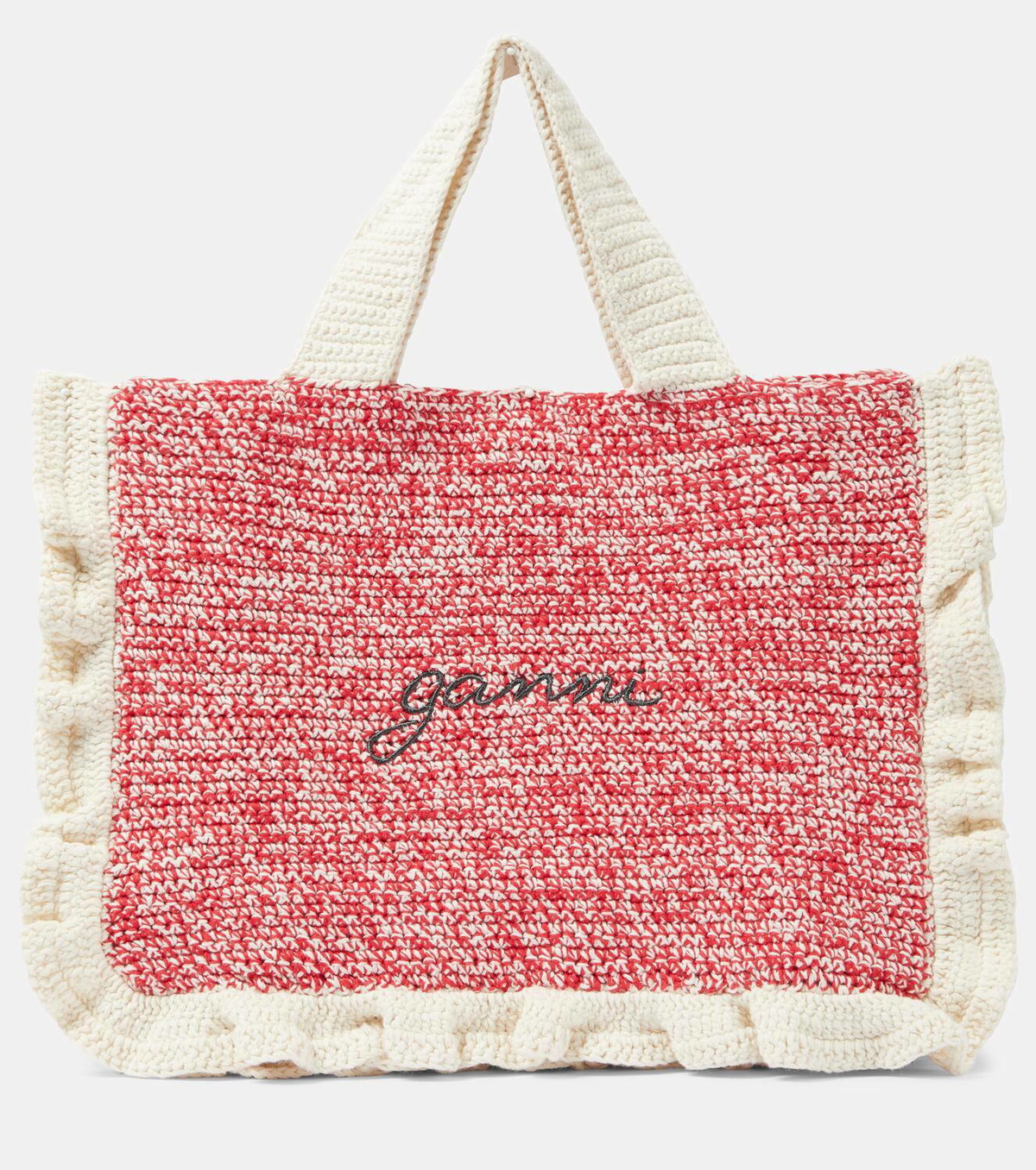 Ganni Crochet tote bag GANNI
