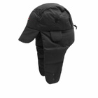 Nanga Men's Hinoc Ripstop Down Ear Flap Cap in Black 