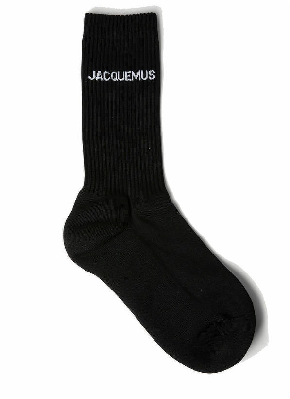 Photo: Jacquemus - Les Chaussettes Socks in Black