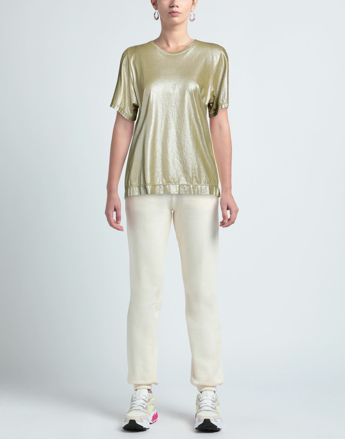 Massimo Alba Womens T-shirt in Lime green