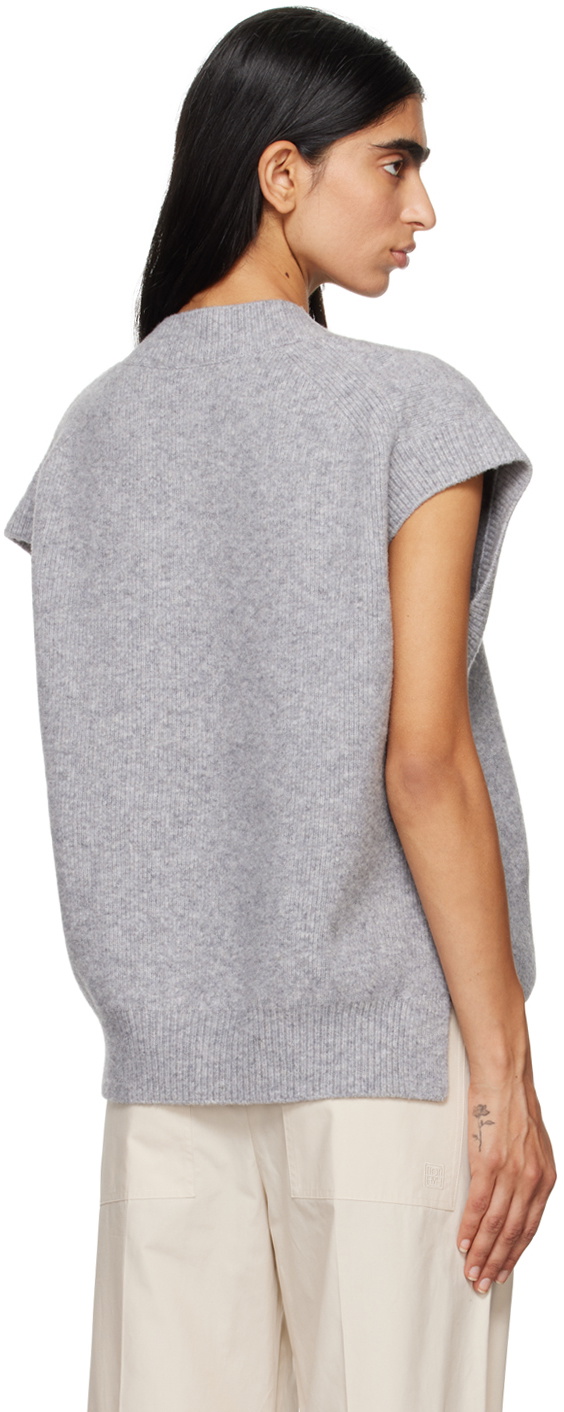 Studio Nicholson Gray Poros Vest