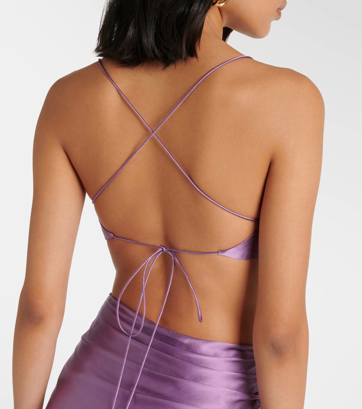 The Sei Silk bra top