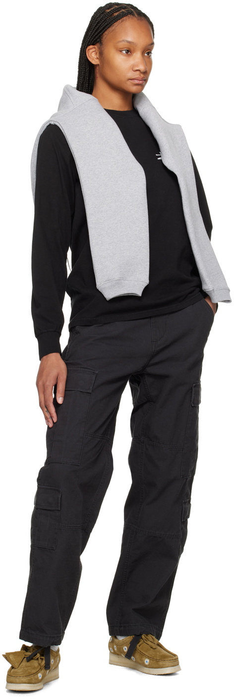 Stüssy Black Pigment-Dyed T-Shirt
