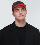 Christian Louboutin Enky Spikes cotton baseball cap