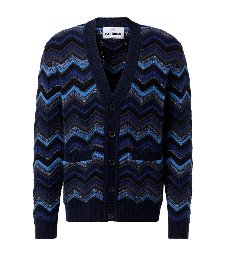 Photo: Missoni Zigzag wool-blend cardigan