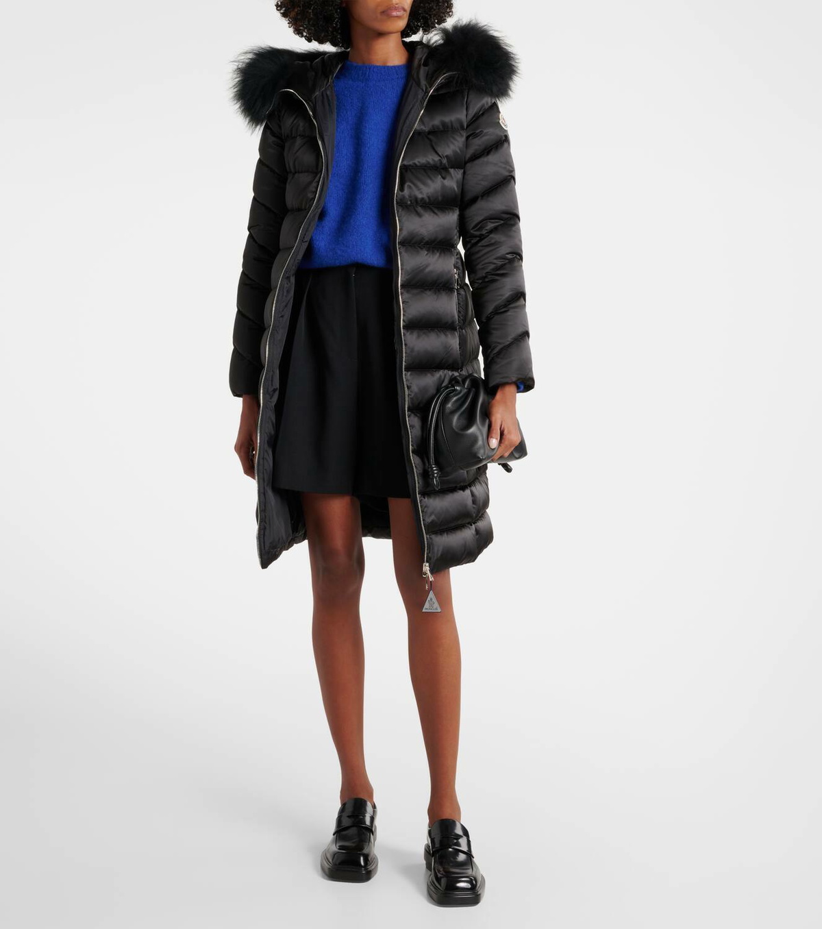 Moncler Leersie quilted down coat Moncler