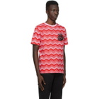 SSENSE WORKS SSENSE Exclusive Jeremy O. Harris Red and Pink Rose T-Shirt