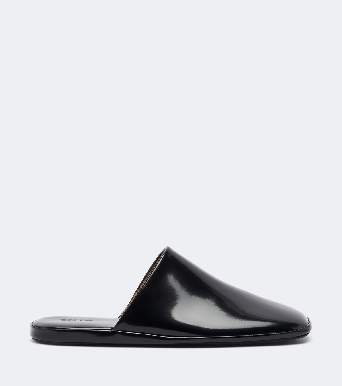 Calvin Klein Collection Hugh patent leather mules