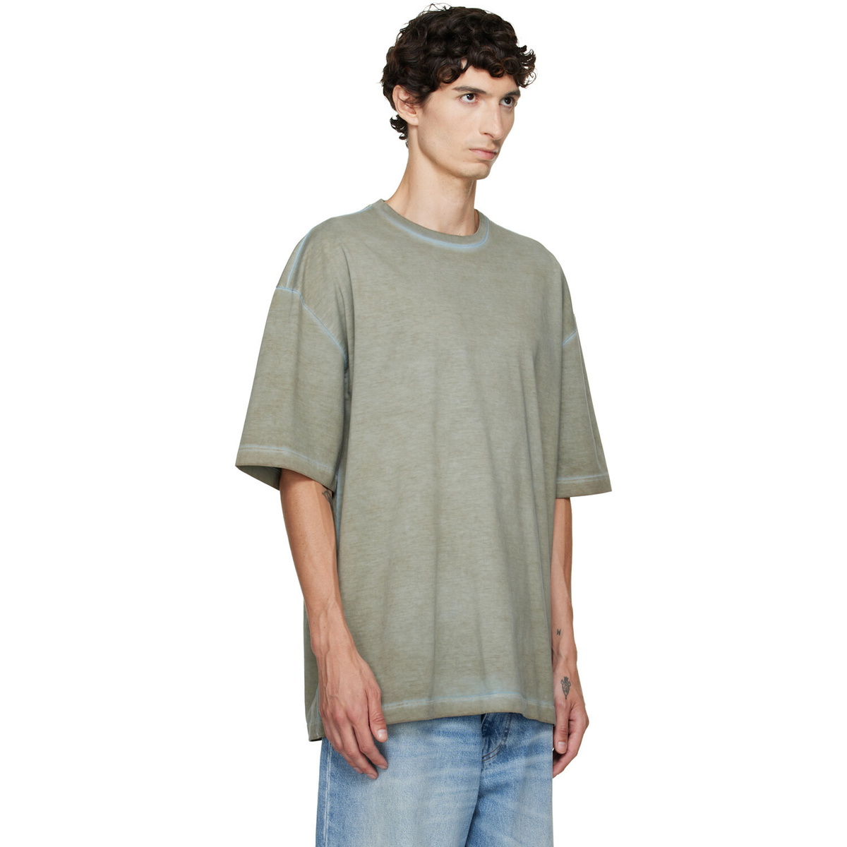 Maison Margiela Gray Oversized T-shirt