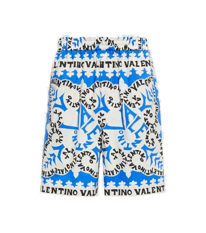 Photo: Valentino Mini Bandana cotton shorts