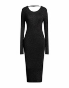 Jucca Womens Midi dress in Black