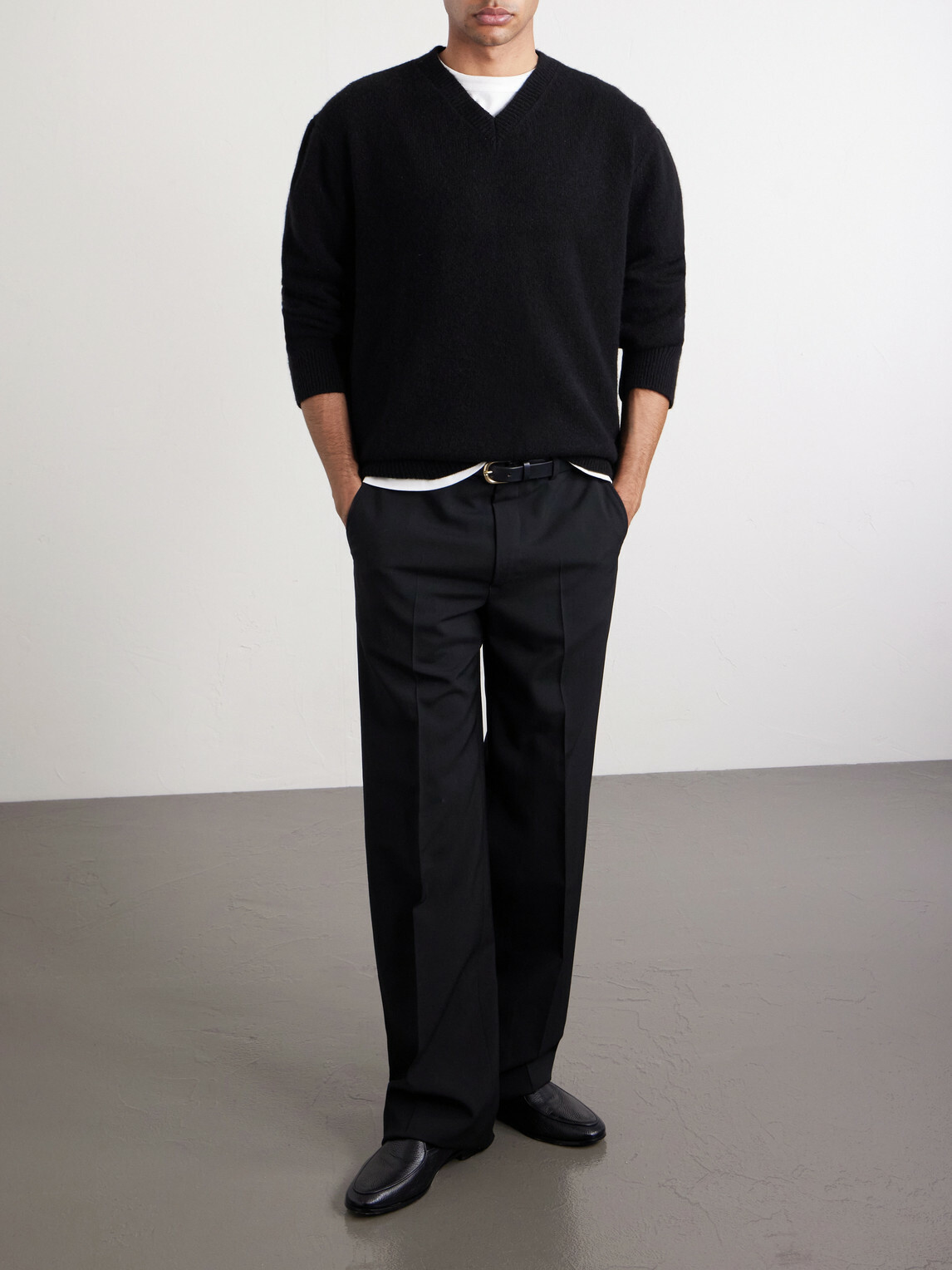 The Elder Statesman - Statesman Cashmere Sweater - Black The Elder