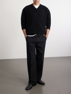 The Elder Statesman - Statesman Cashmere Sweater - Black