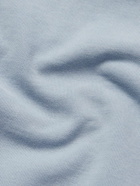 Remi Relief - Distressed Cotton-Jersey Sweatshirt - Blue