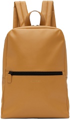 Common Projects Tan Leather Simple Backpack
