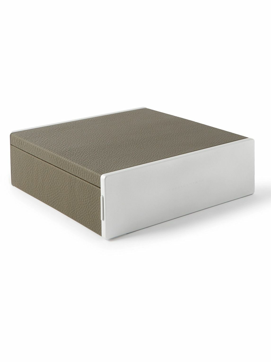 Charles Simon - Spence Full-Grain Leather Six-Piece Watch Case
