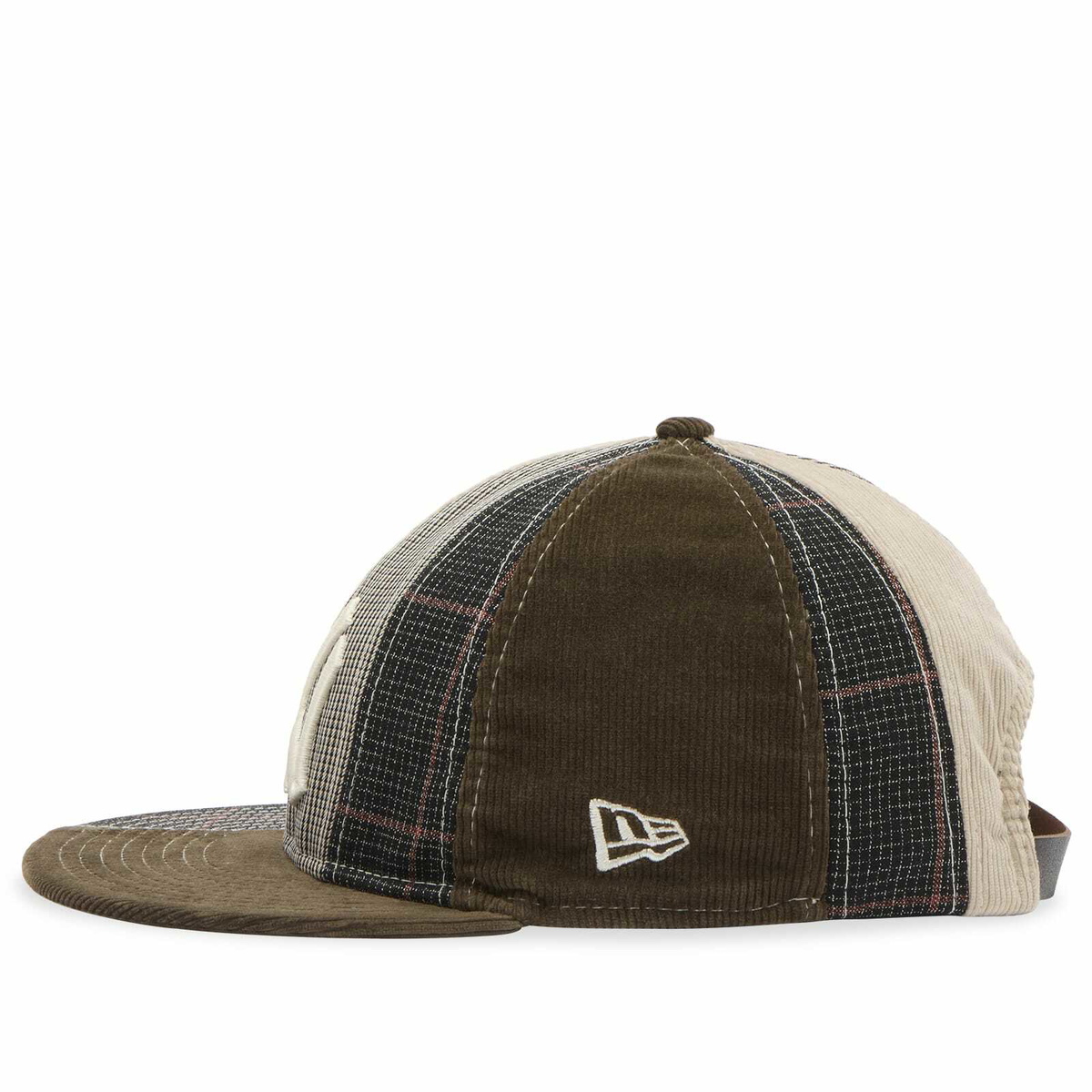 New Era New York Yankees Patchwork 9Fifty Cap in Brown