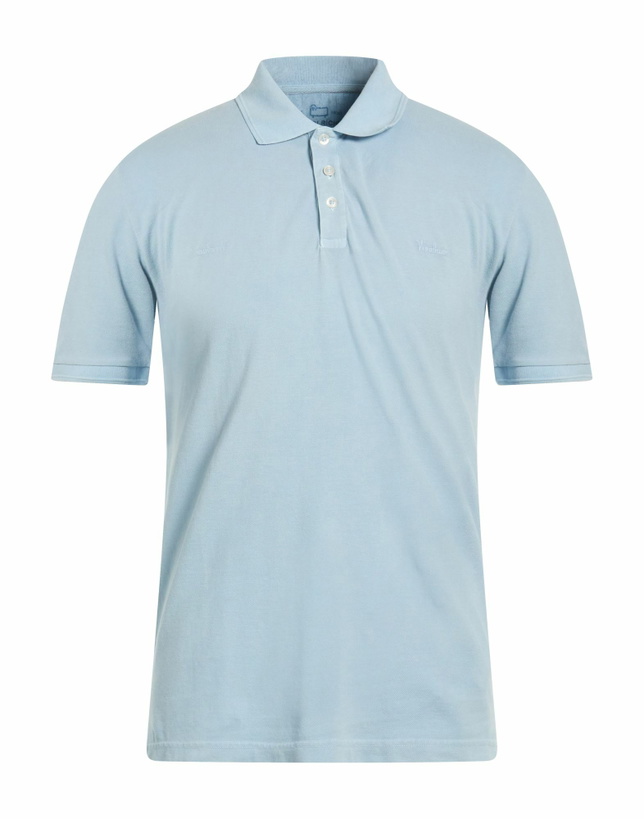 Photo: Woolrich Mens Polo shirt Azure