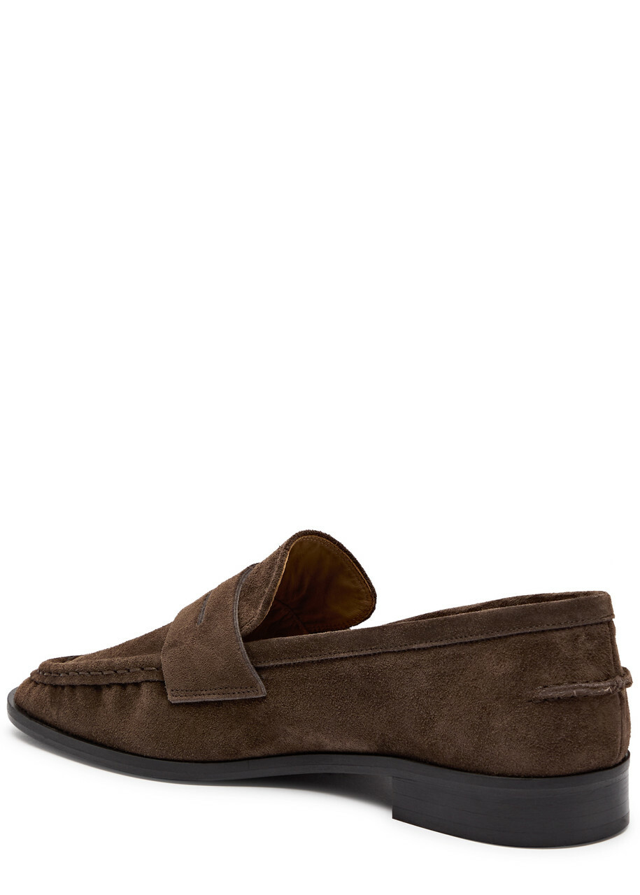 Atp Atelier Airola Suede Loafers Brown