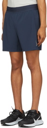 Nike Navy 2-in-1 Yoga Shorts