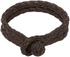 RRL Brown Leather Bracelet
