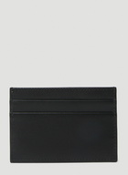 Logo Embossed Cardholder in Black