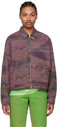 NotSoNormal Purple Camo Jacket