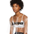 Jil Sander Transparent PVC Logo T-Shirt