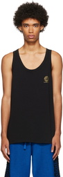 Versace Underwear Black Medusa Tank Top