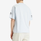Boiler Room Men's x Umbro Washed T-Shirt in White