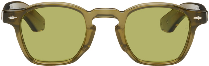 Photo: JACQUES MARIE MAGE Green Yellowstone Forever Limited Edition Zephrin Sunglasses