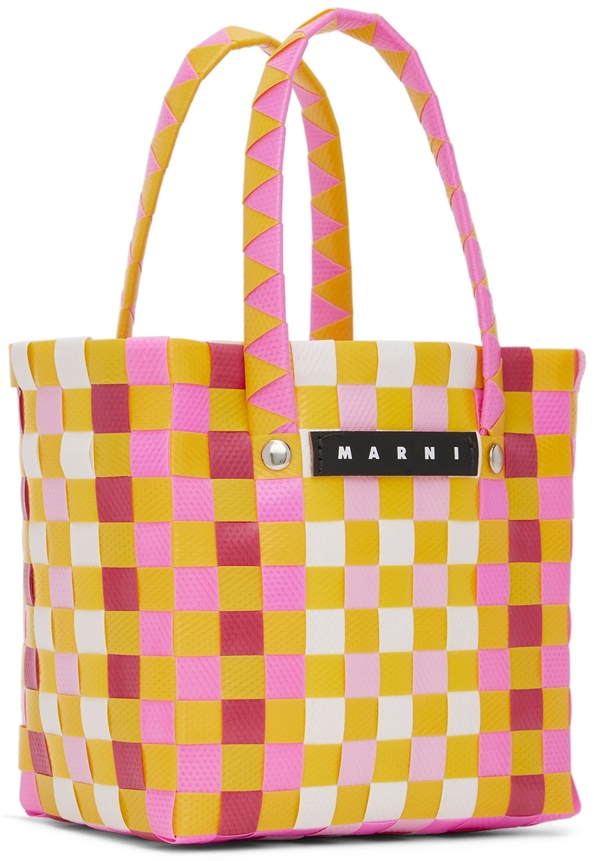 Marni Kids Multicolor Micro Basket Tote Marni