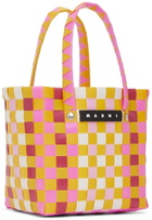 Marni Kids Multicolor Micro Basket Tote