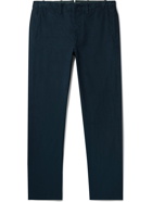 Gabriela Hearst - Rhys Straight-Leg Cotton-Blend Corduroy Trousers - Blue