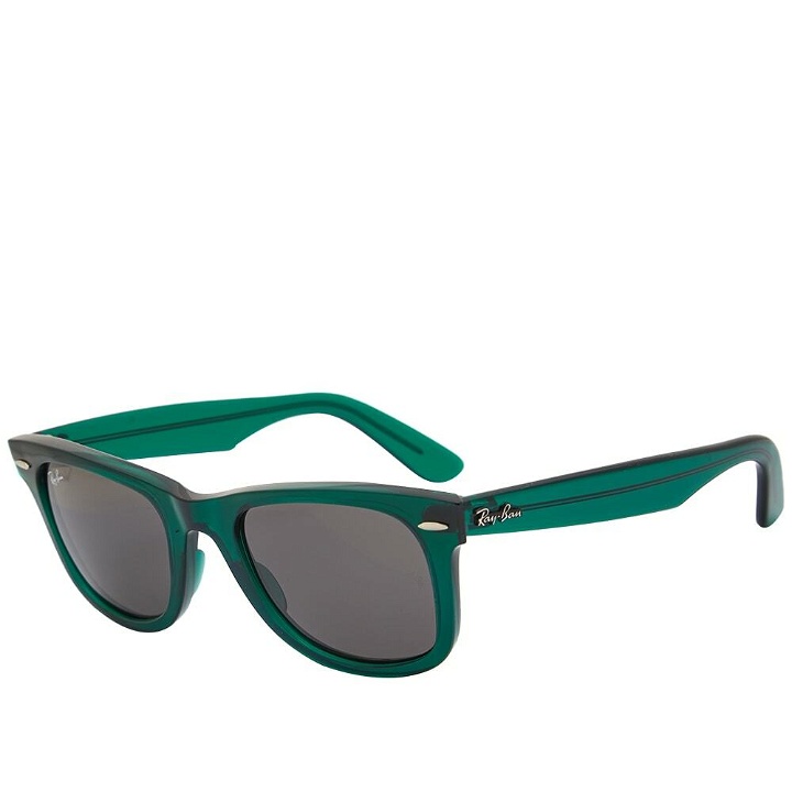 Photo: Ray Ban Men's Original Wayfarer Classic Sunglasses in Green