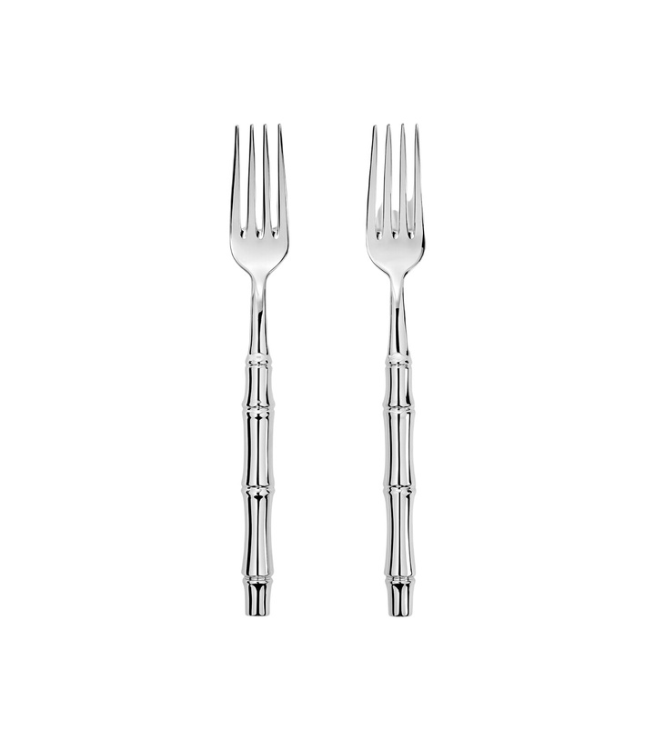 Photo: Gucci Set of 2 silver-plated forks
